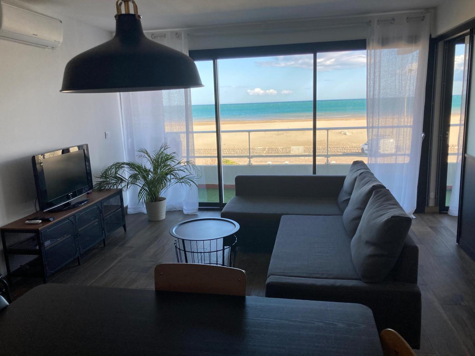 Appartement Vue Mer Climatise 2 Chambres 拉诺维勒港 外观 照片