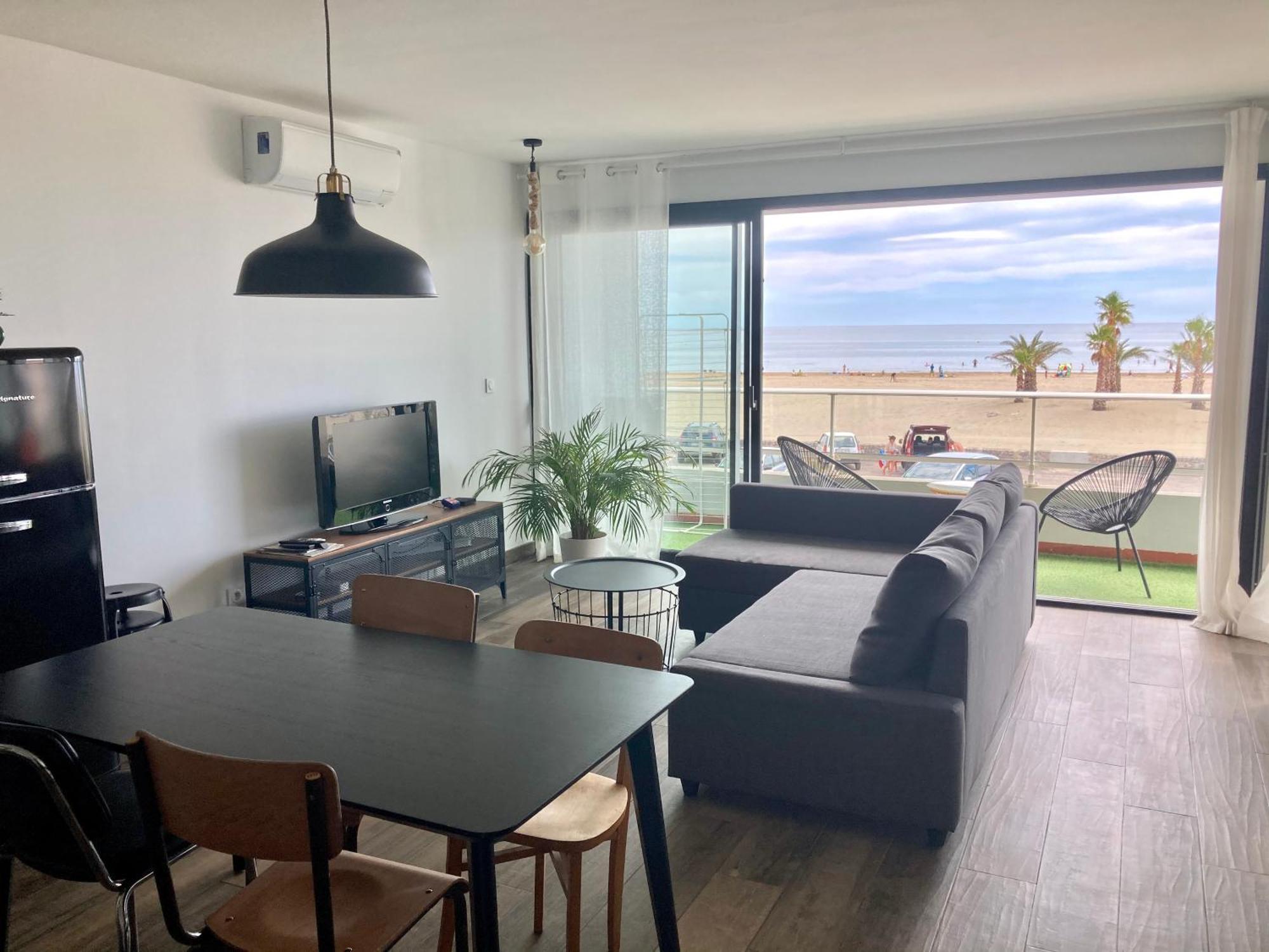 Appartement Vue Mer Climatise 2 Chambres 拉诺维勒港 外观 照片